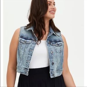 Best 25+ Deals for Plus Size Denim Vest 